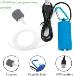 ⁦مضخة هواء صغيرة من Jebao بمنفذ USB صامتة تمامًا⁩ - الصورة ⁦4⁩