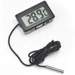 ⁦ترمومتر ديجيتال صغير بشاشة LCD - مدى سالب 50 إلى 110 درجة مئوية⁩ - الصورة ⁦2⁩
