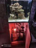 ⁦حوض جاهز 60×50×50 سم مع ترابيزة HPL وسامب سفلي⁩ - الصورة ⁦2⁩