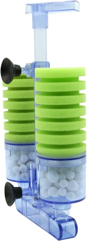 فلتر بايولجي Xinyou شامل اكواب ميديا وماتور داخلي صامت (XY-2902 | ٥ وات | ٤٥٠ لتر / ساعة | إسفنج مزدوج) - Image 3