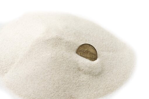 رمل سيليكا ابيض ناعم ٢ كجم