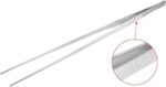 48cm Curved Stainless Steel Aquascaping Tweezers – Silver - Image 4