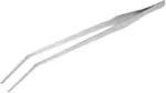 48cm Curved Stainless Steel Aquascaping Tweezers – Silver - Image 3