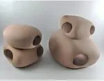 ⁦طقم كهوف افريقي ٤ قطع فخار - فخار عرفه ناصر - CAVE⁩ - الصورة ⁦2⁩