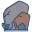 خشب وصخور