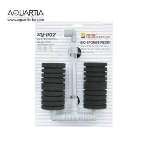 فلتر بايولجي اسفنجي اسطواني مزدوج