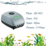 ⁦مضخة هواء للأحواض RS-9902 قابلة للتعديل وشديدة الهدوء - 4 منافذ⁩ - الصورة ⁦2⁩