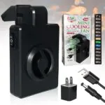Oaoaii Mini Aquarium Cooling Fan – Adjustable Speed, USB 5V - Image 5