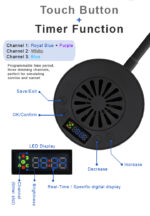 إضاءة LED أكوا نايت V2 AO29 - سبيكترا، 35 واط - Image 10