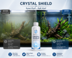 Crystal Shield™ | مروق مياه احترافي للأحواض المزروعة والجمبري والأسماك الحساسة - 240 مل
