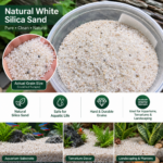 ⁦رمل فلاتر أبيض للأحواض – White Filter Sand⁩ - الصورة ⁦4⁩